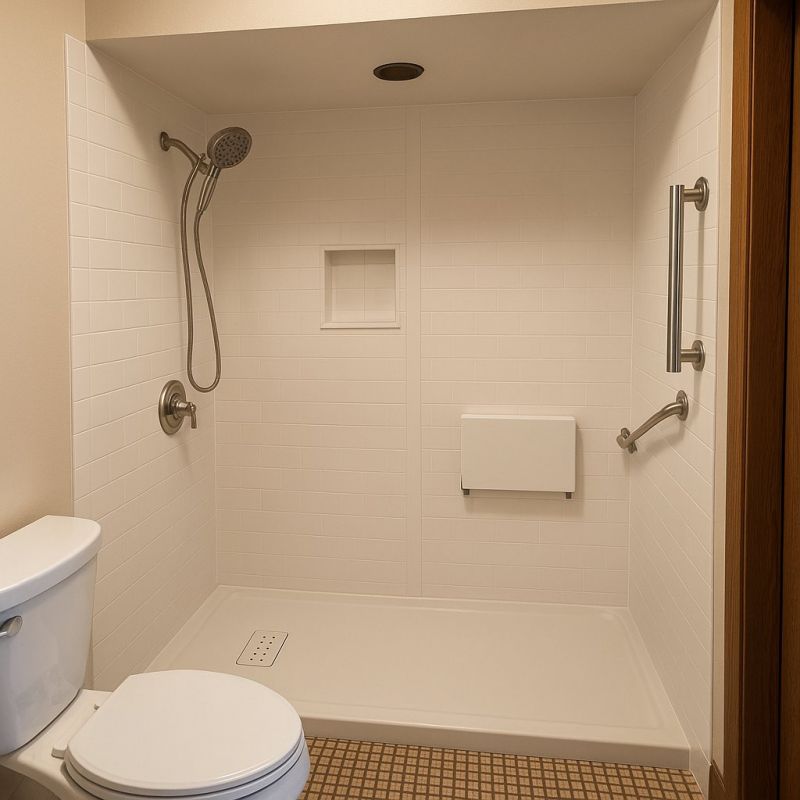 Walk-In Tub Installation For Aging-In-Place Bathroom Designs